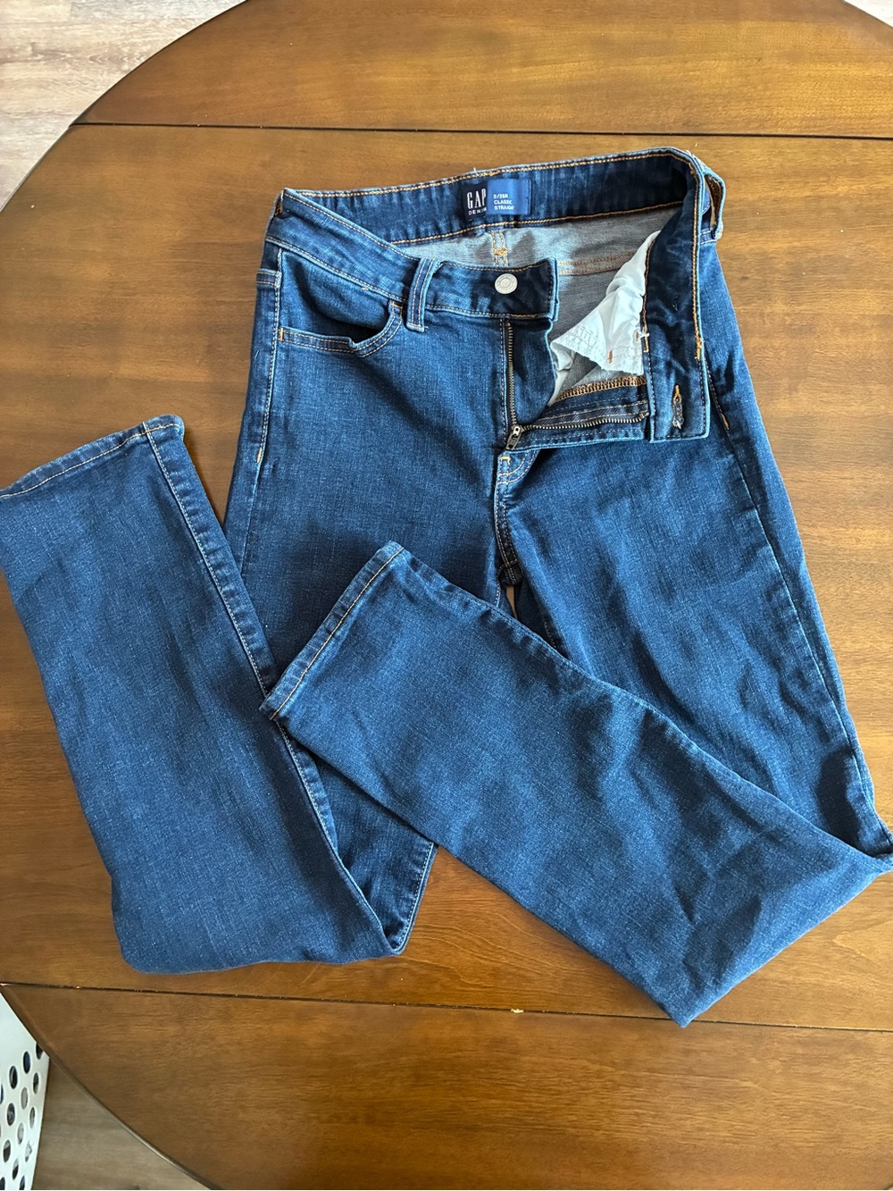 GAP Men's Navy Skinny Jeans